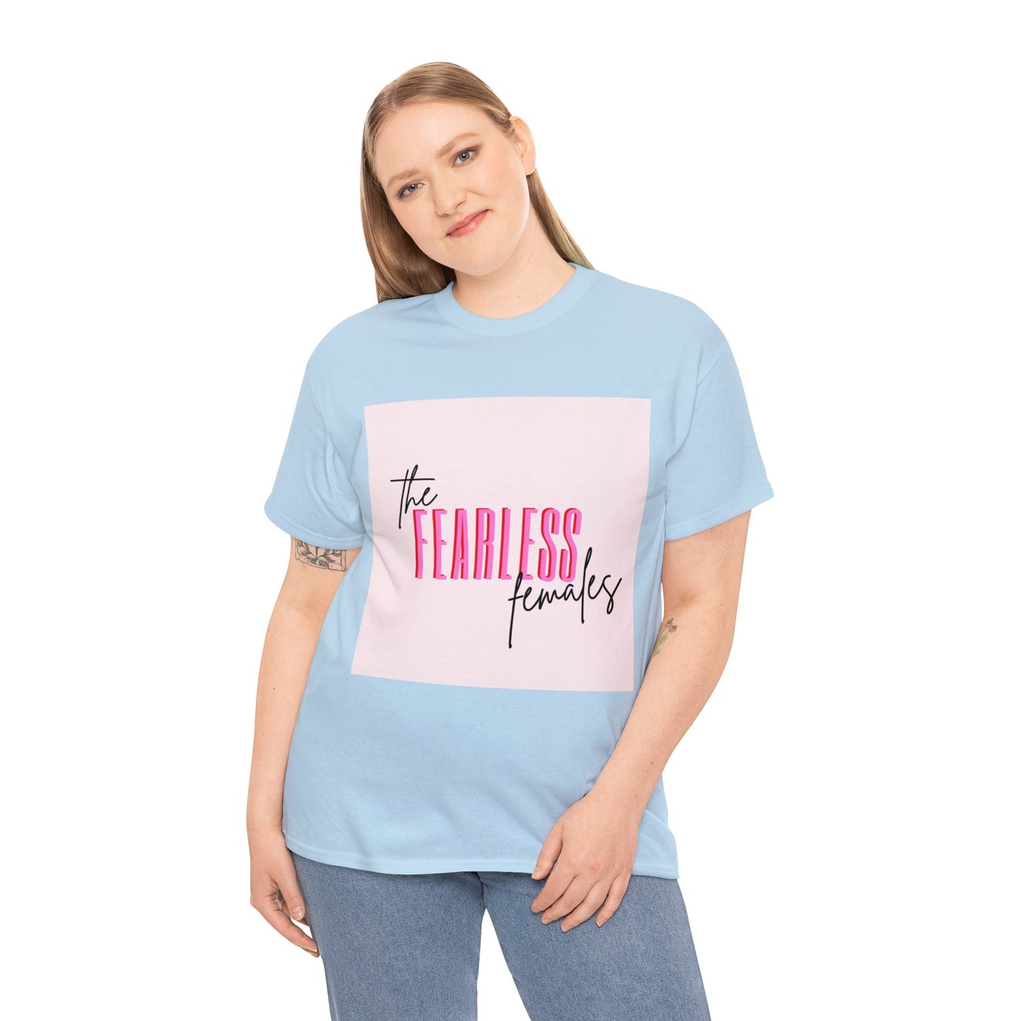 Unisex Heavy Cotton Tee Adult/Teen Activewear Shirt Comes In Many Colors