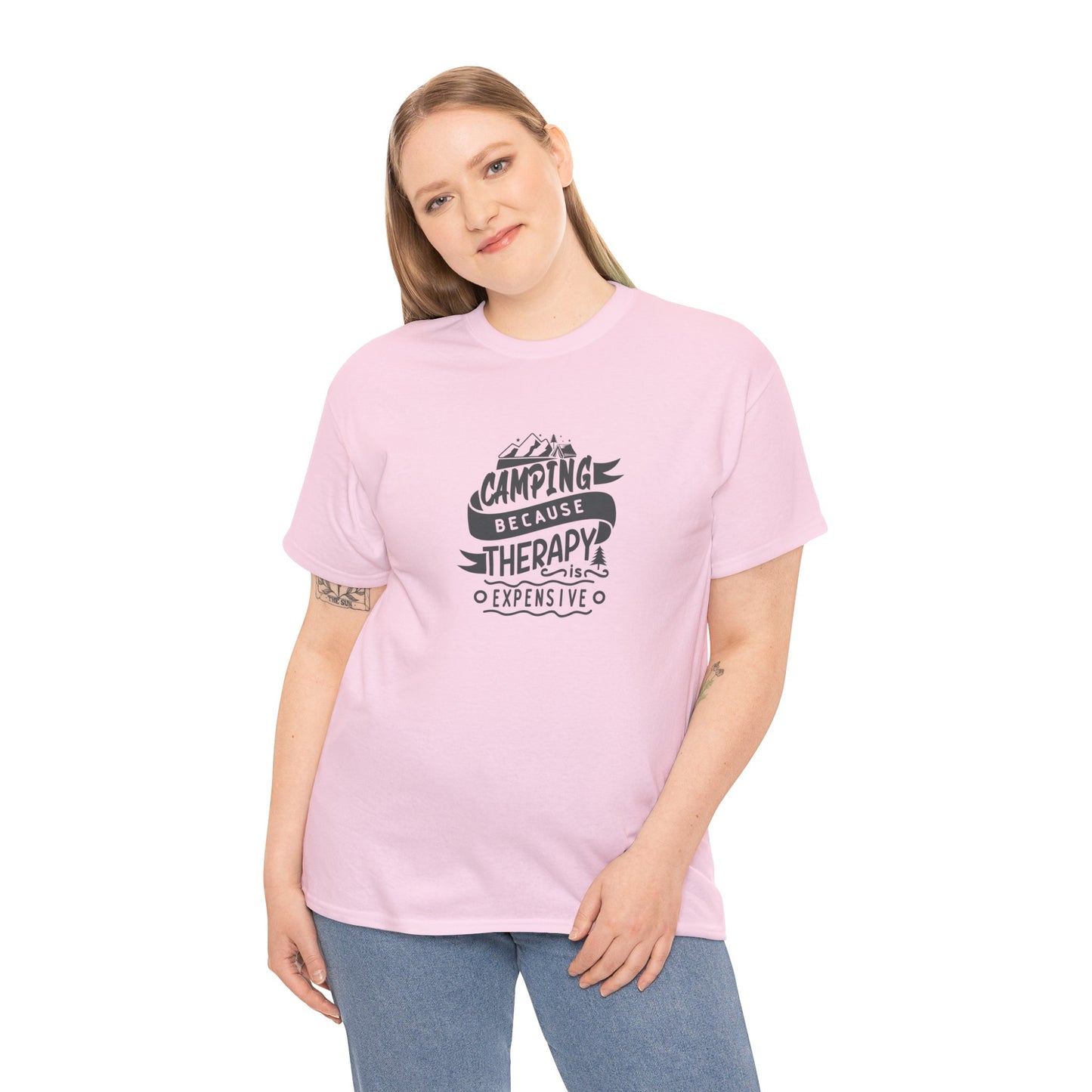 Unisex Heavy Cotton Tee Adult/Teen Activewear Good Quality Material Comes In Many Colors