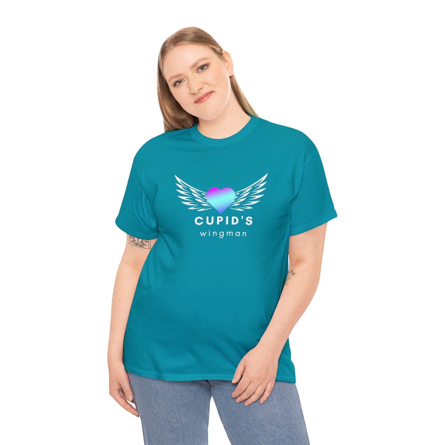 Unisex Heavy Cotton Tee Adult/Teen Activewear Comes In Various Colors