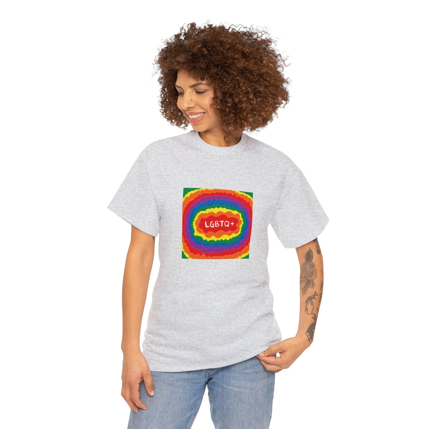 Unisex Heavy Cotton Tee Adult/Teen Activewear Comes In Various Colors