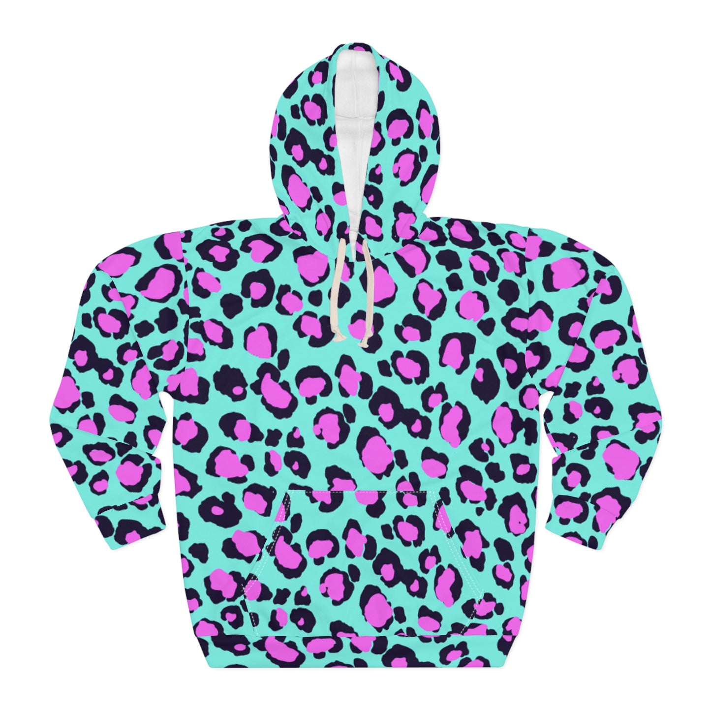 Unisex Pullover Hoodie (AOP) Adult/Teen Up To 2XL