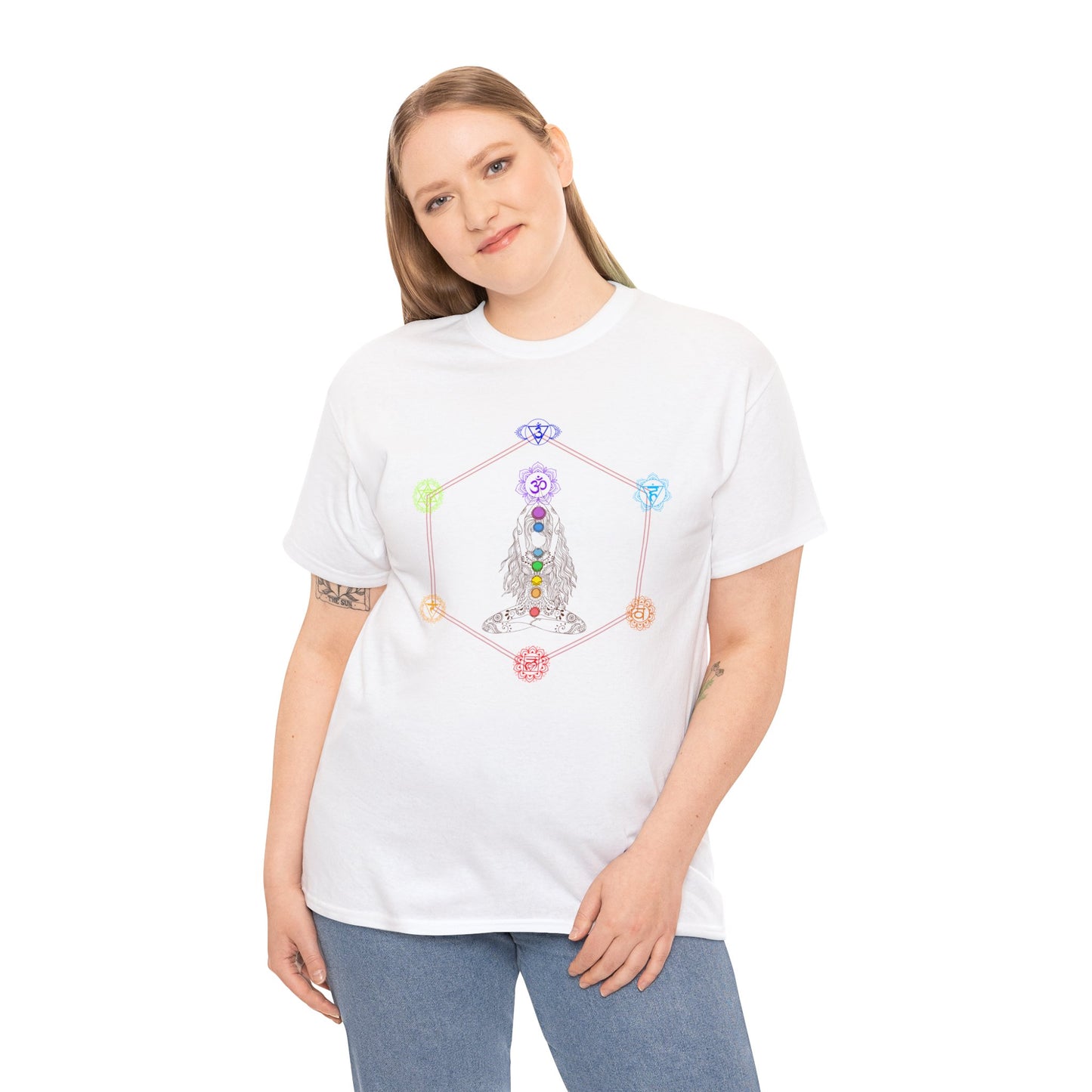 Unisex Heavy Cotton Tee Adult/Teen Activewear Shirt Comes In Many Colors