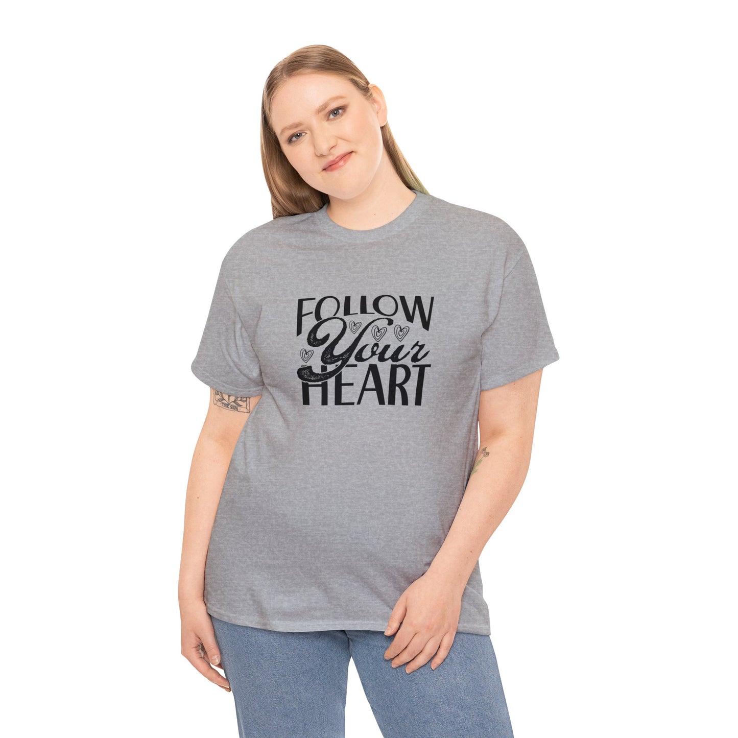 Unisex Heavy Cotton Tee Adult/Teen Activewear Comes In Various Colors