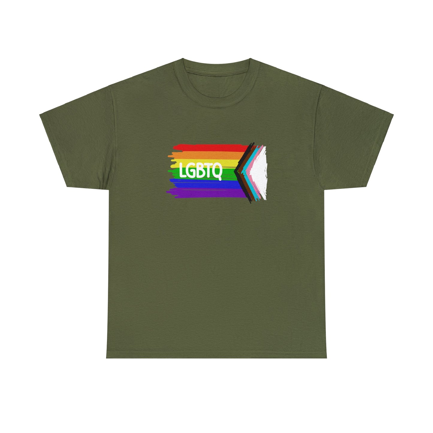 Unisex Heavy Cotton Tee Adult/Teen Activewear Celebrate Pride