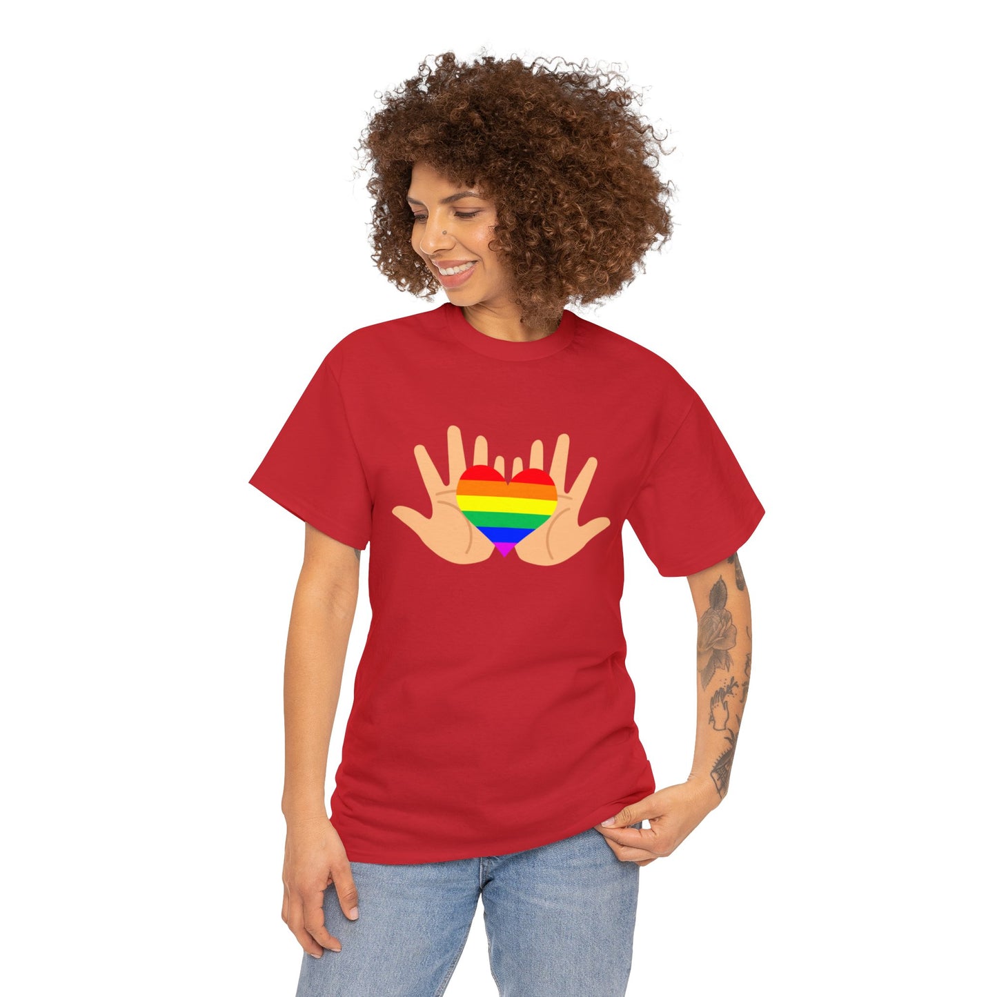 Unisex Heavy Cotton Tee Adult/Teen Activewear Comes In Many Colors