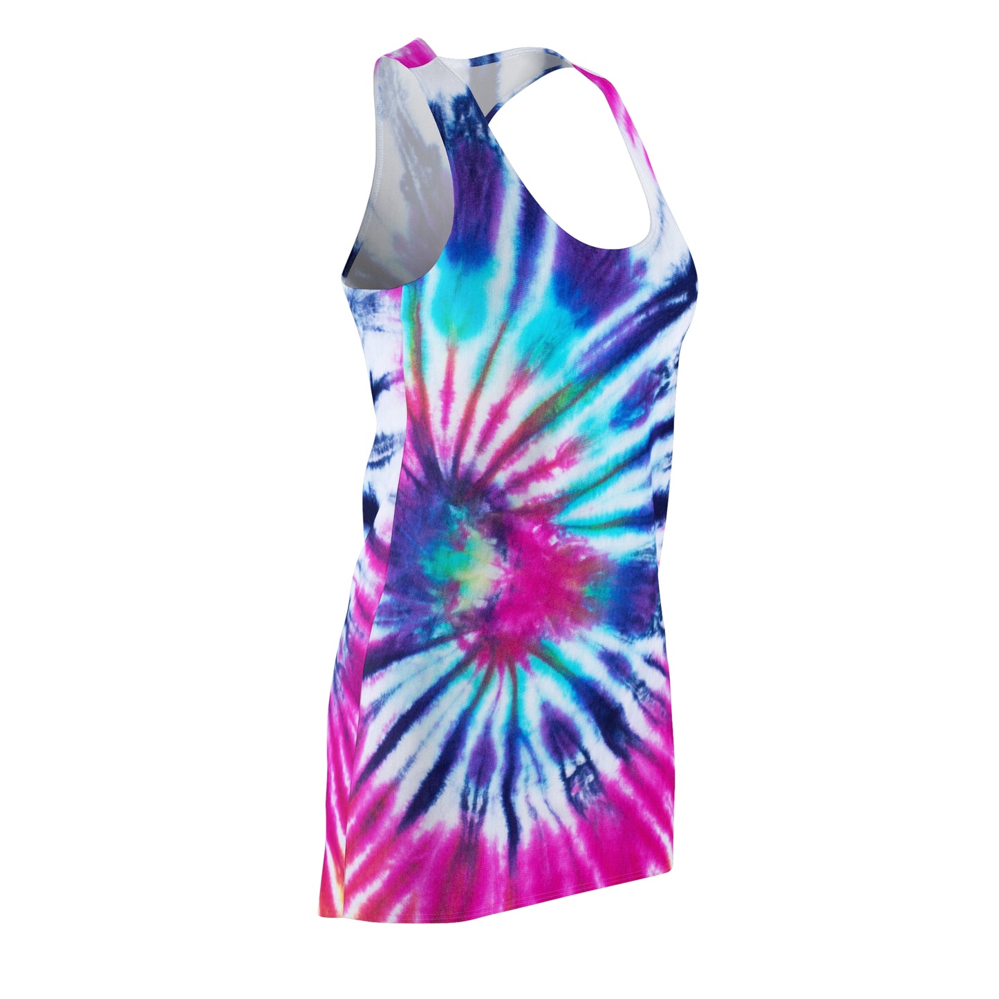 Women's Cut & Sew Racerback Dress (AOP)