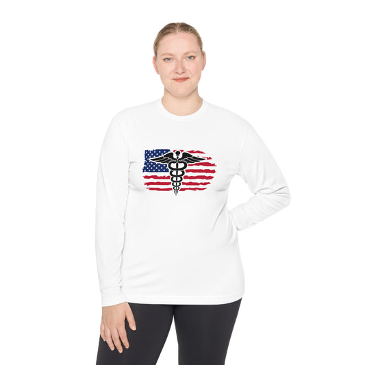 Unisex Lightweight Long Sleeve Tee Adult Activewear