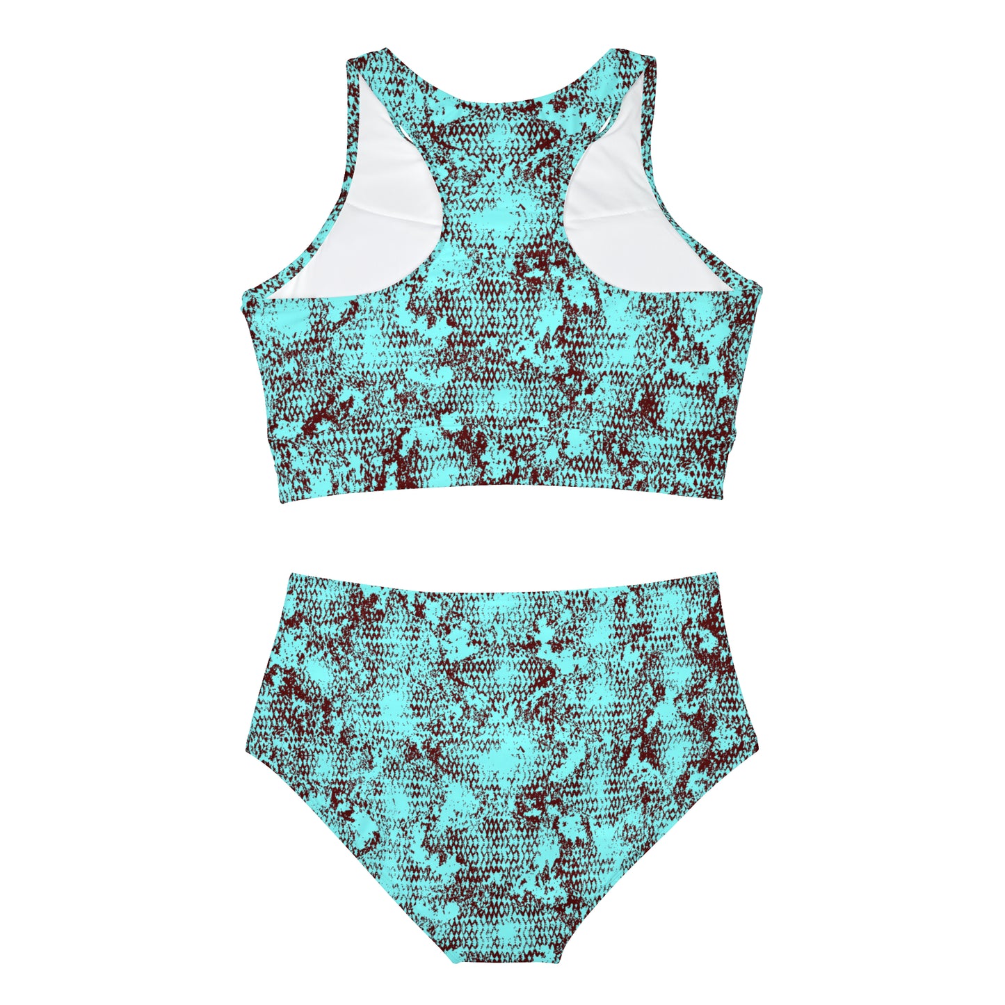 Sporty Bikini Set (AOP) Unisex Adult/Teen Activewear