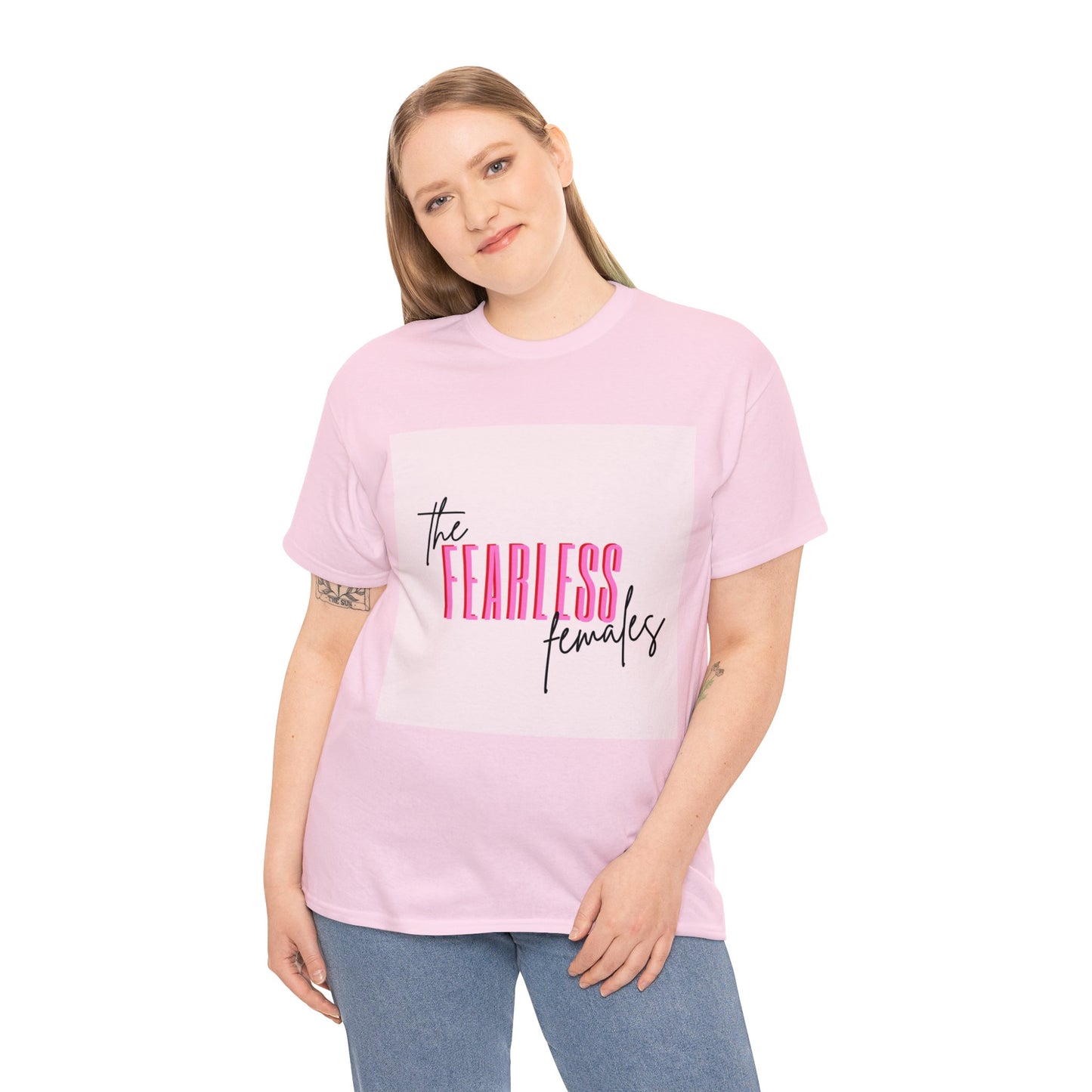 Unisex Heavy Cotton Tee Adult/Teen Activewear Shirt Comes In Many Colors