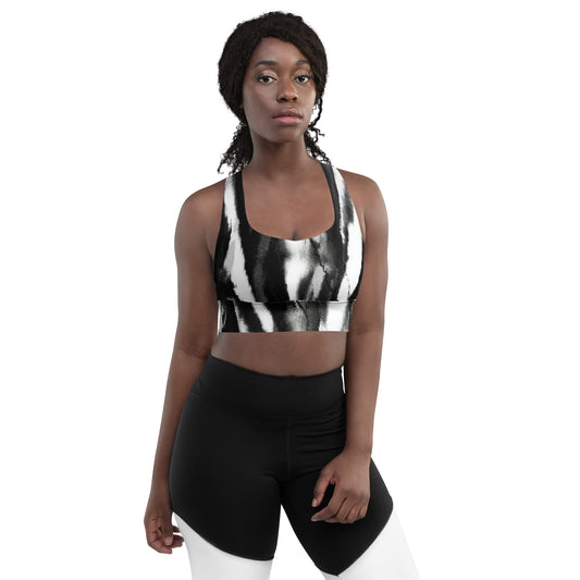 Longline sports bra