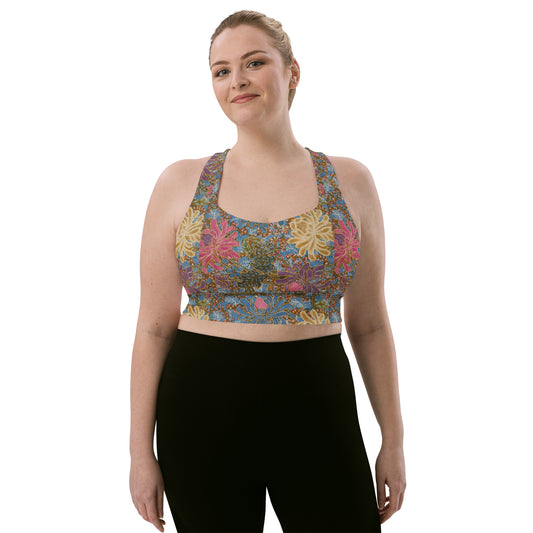 Longline sports bra