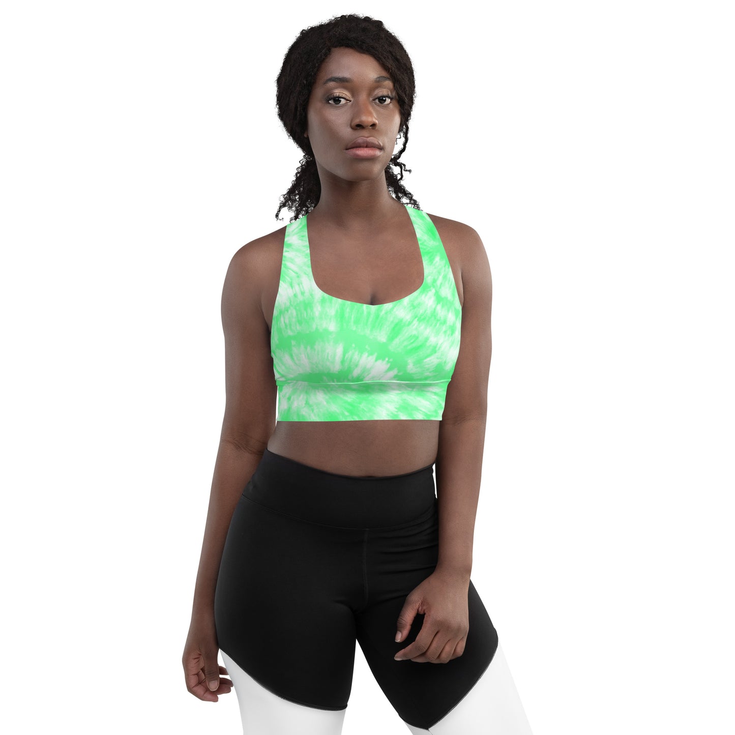 Longline sports bra