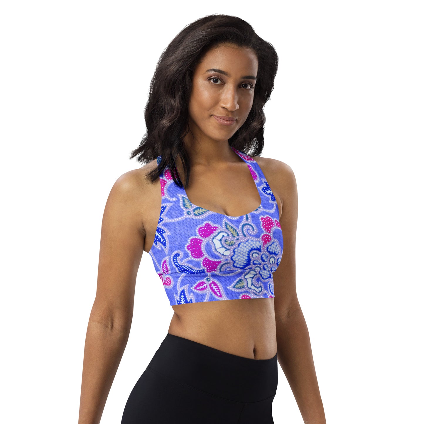 Longline sports bra