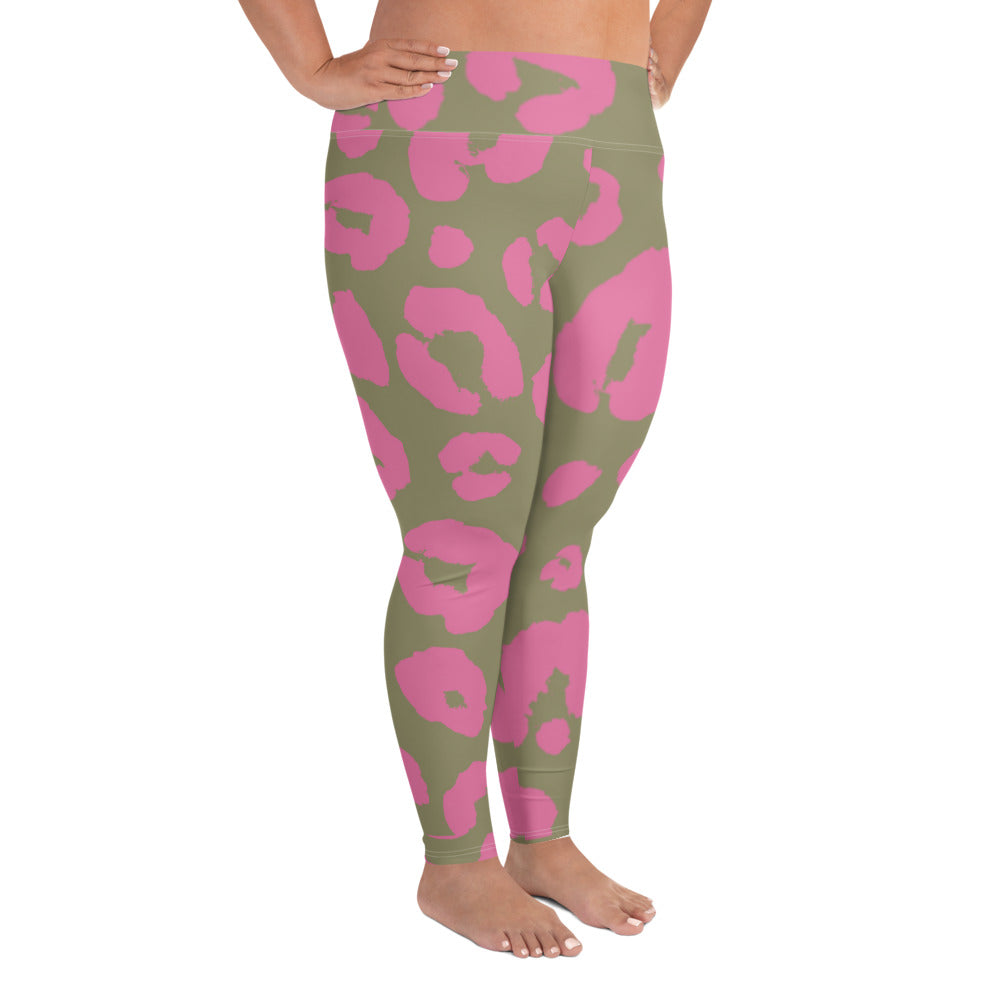 All-Over Print Plus Size Leggings  Unisex Activewear Adult/Teen