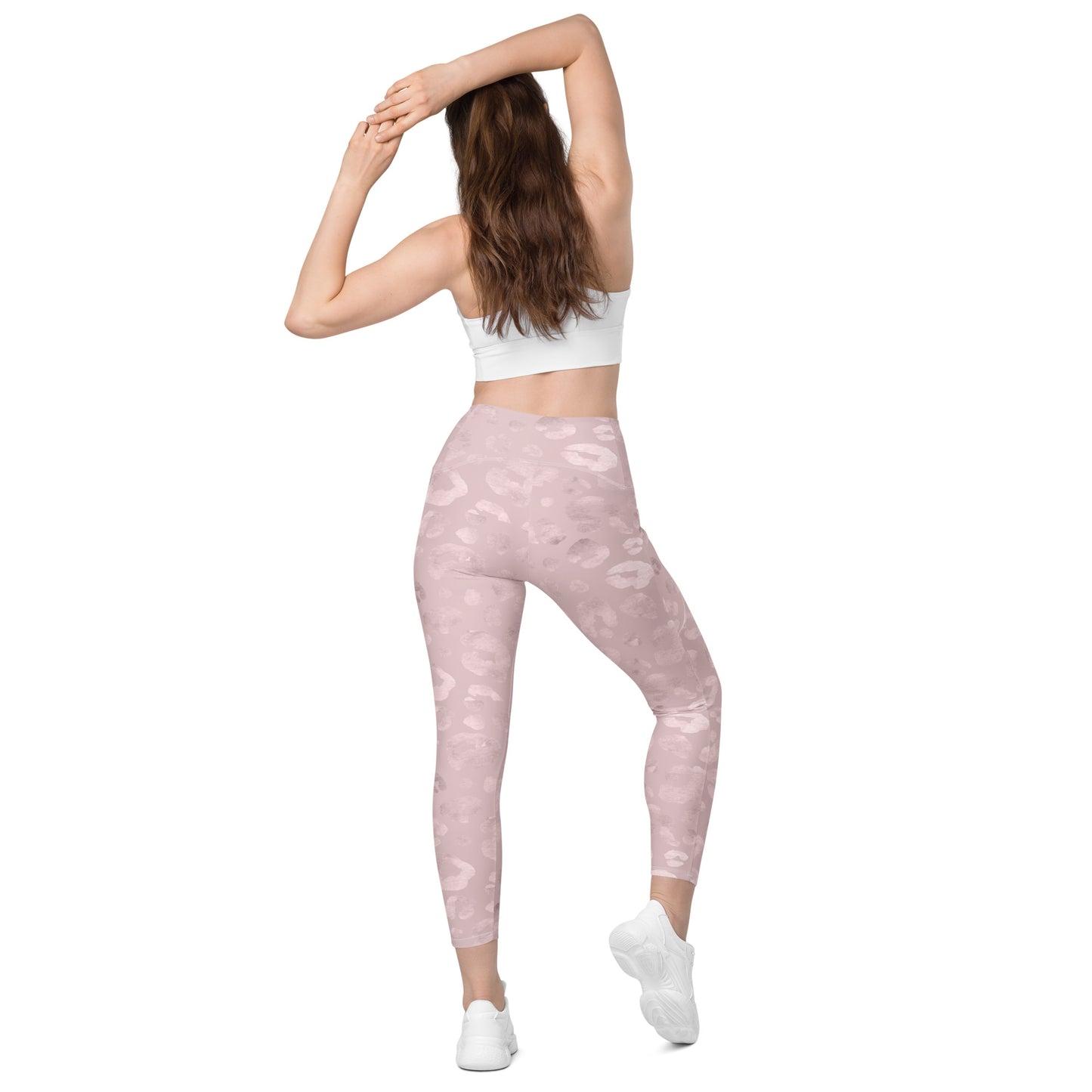 Crossover leggings with pockets Has Matching Top Sold Separate XXS to 6XL Adult/Teen Activewear