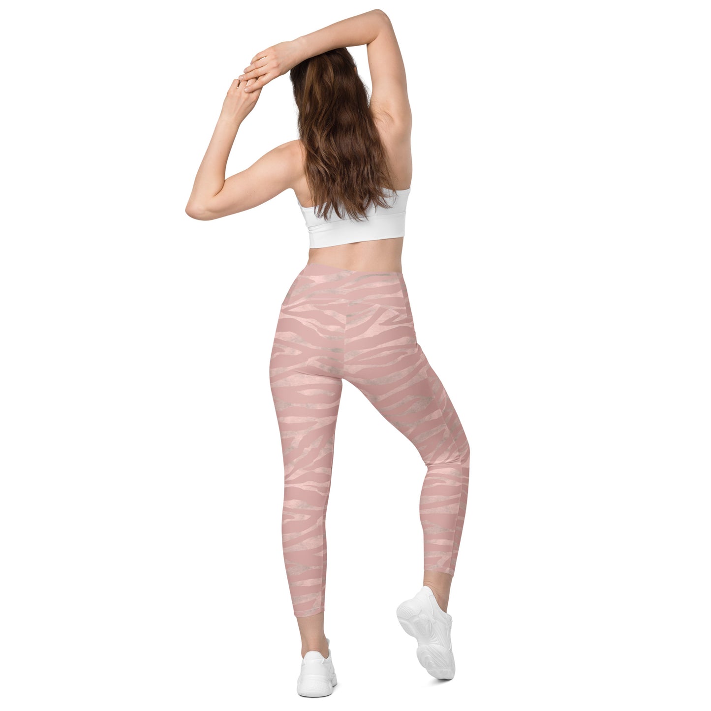 Crossover leggings with pockets Has Matching Top Sold Separate XXS to 6XL Adult/Teen Activewear