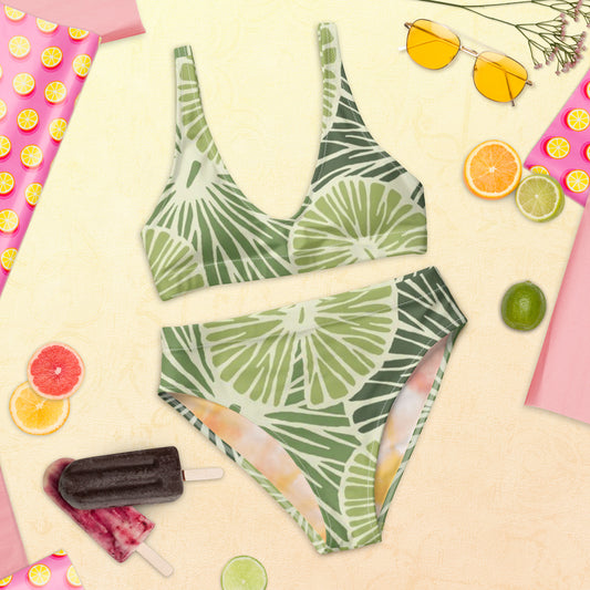 Recycled high-waisted bikini B