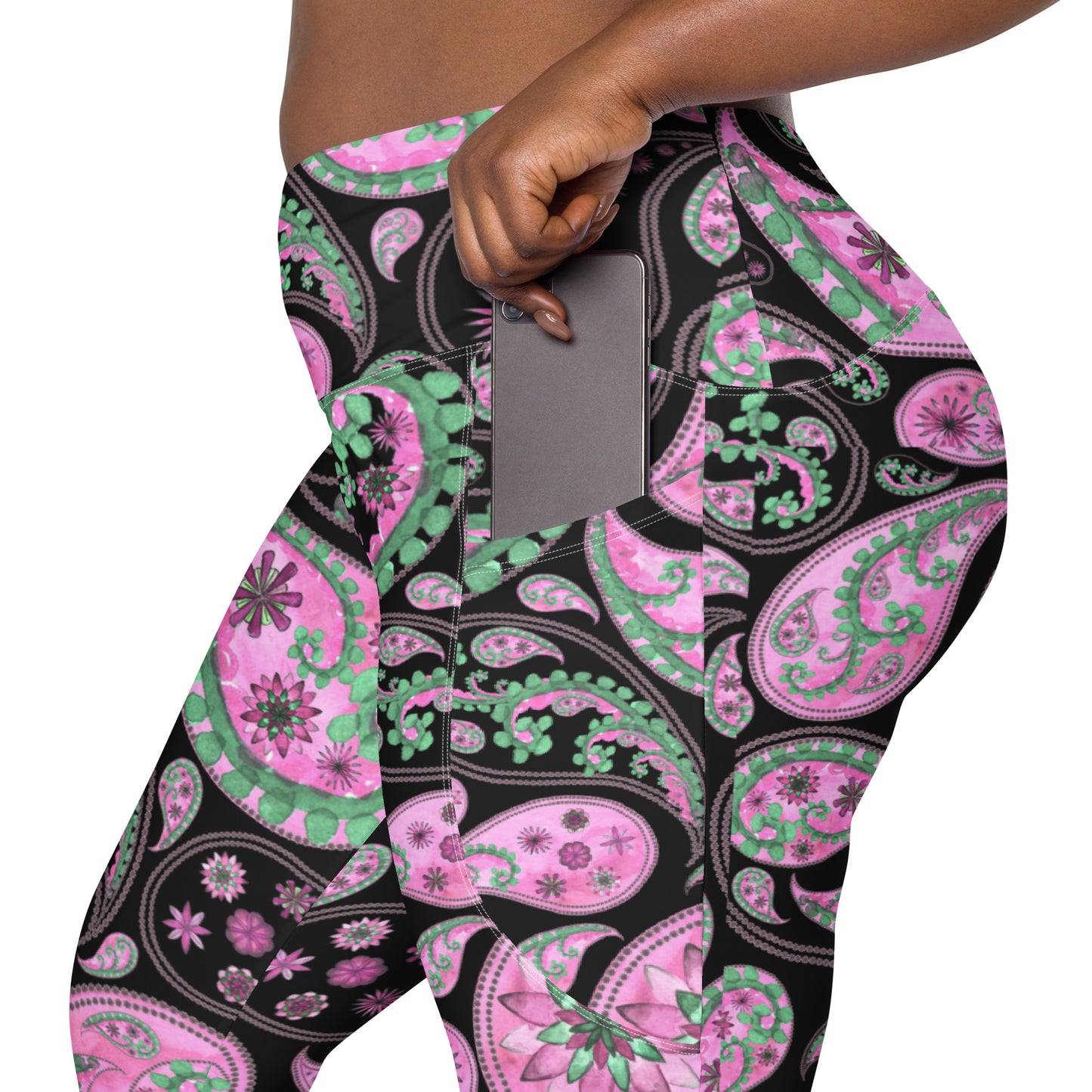 Leggings with pockets 2XSmall Up To 6XL Adult/Teen Activewear Matching Top Sold Separately