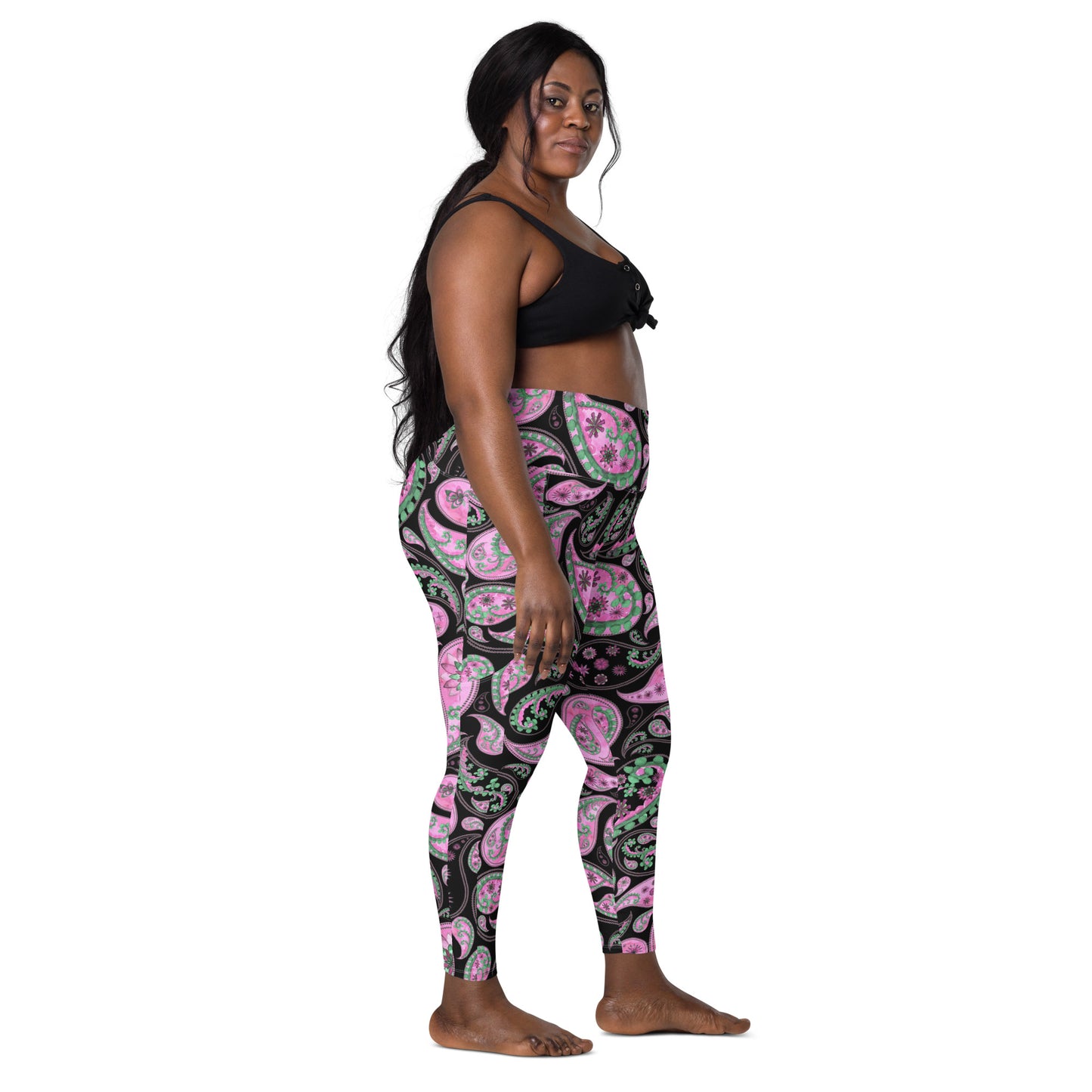 Leggings with pockets 2XSmall Up To 6XL Adult/Teen Activewear Matching Top Sold Separately