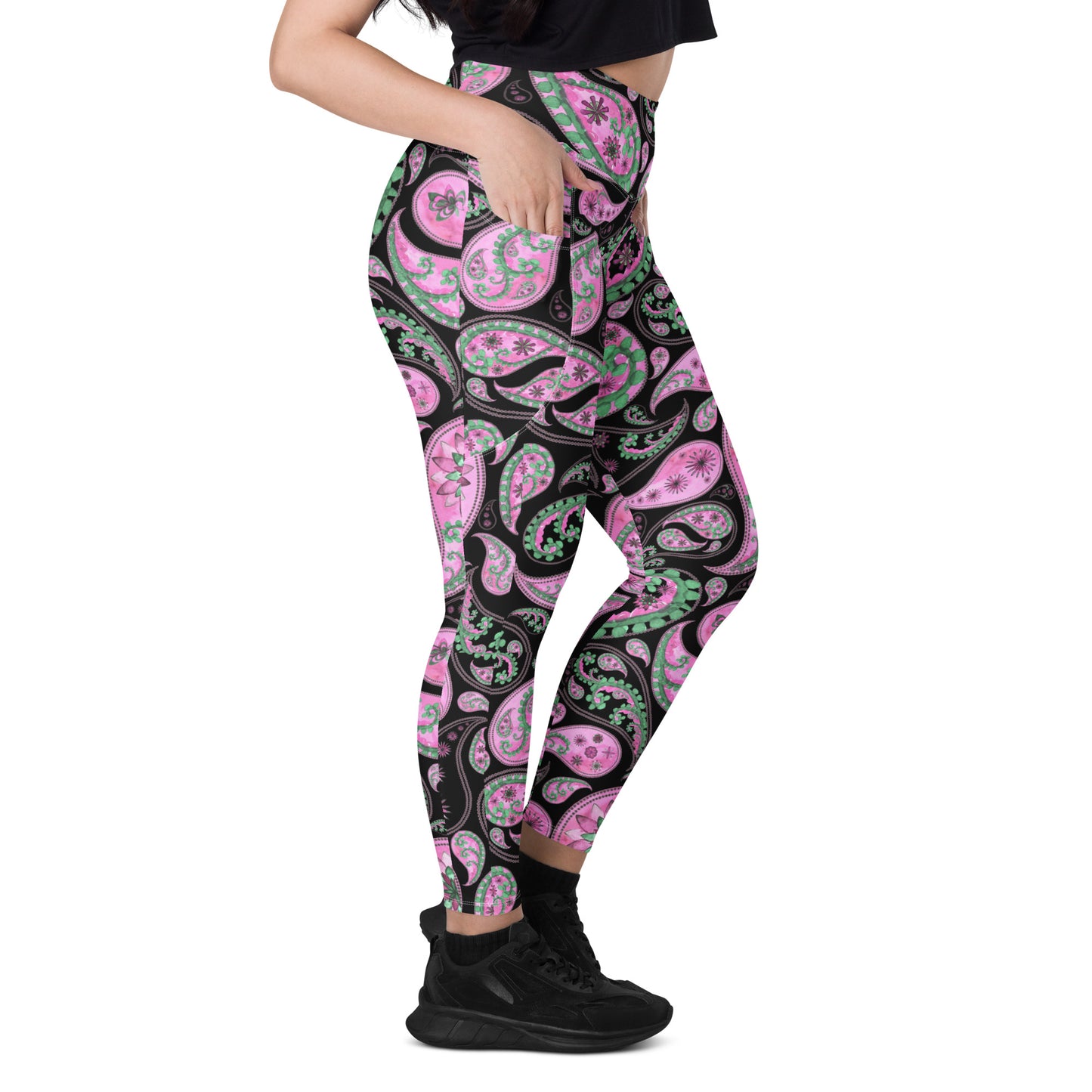 Leggings with pockets 2XSmall Up To 6XL Adult/Teen Activewear Matching Top Sold Separately