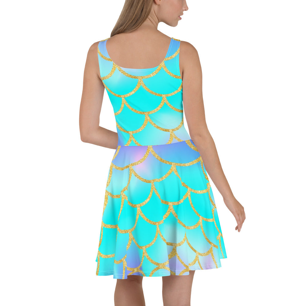 Skater Dress Mermaid