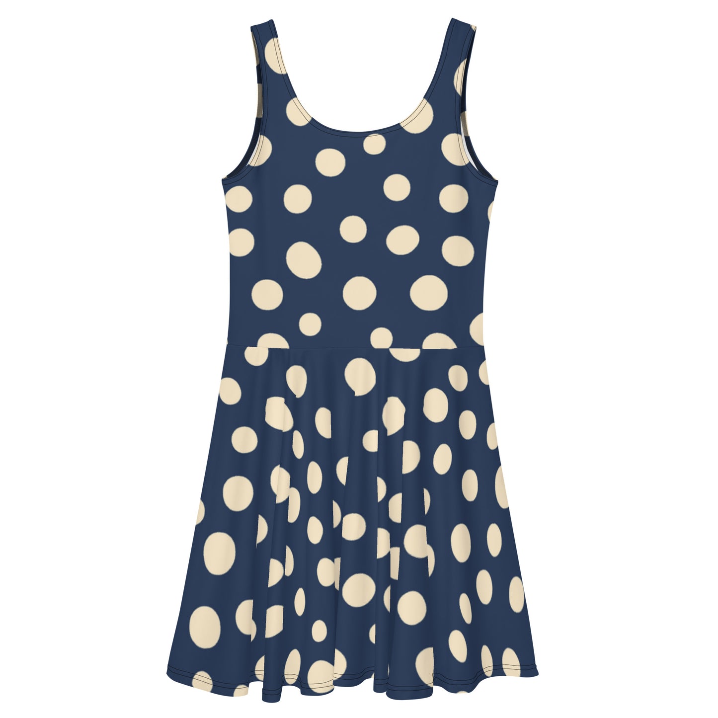 Skater Dress Polka-Dots