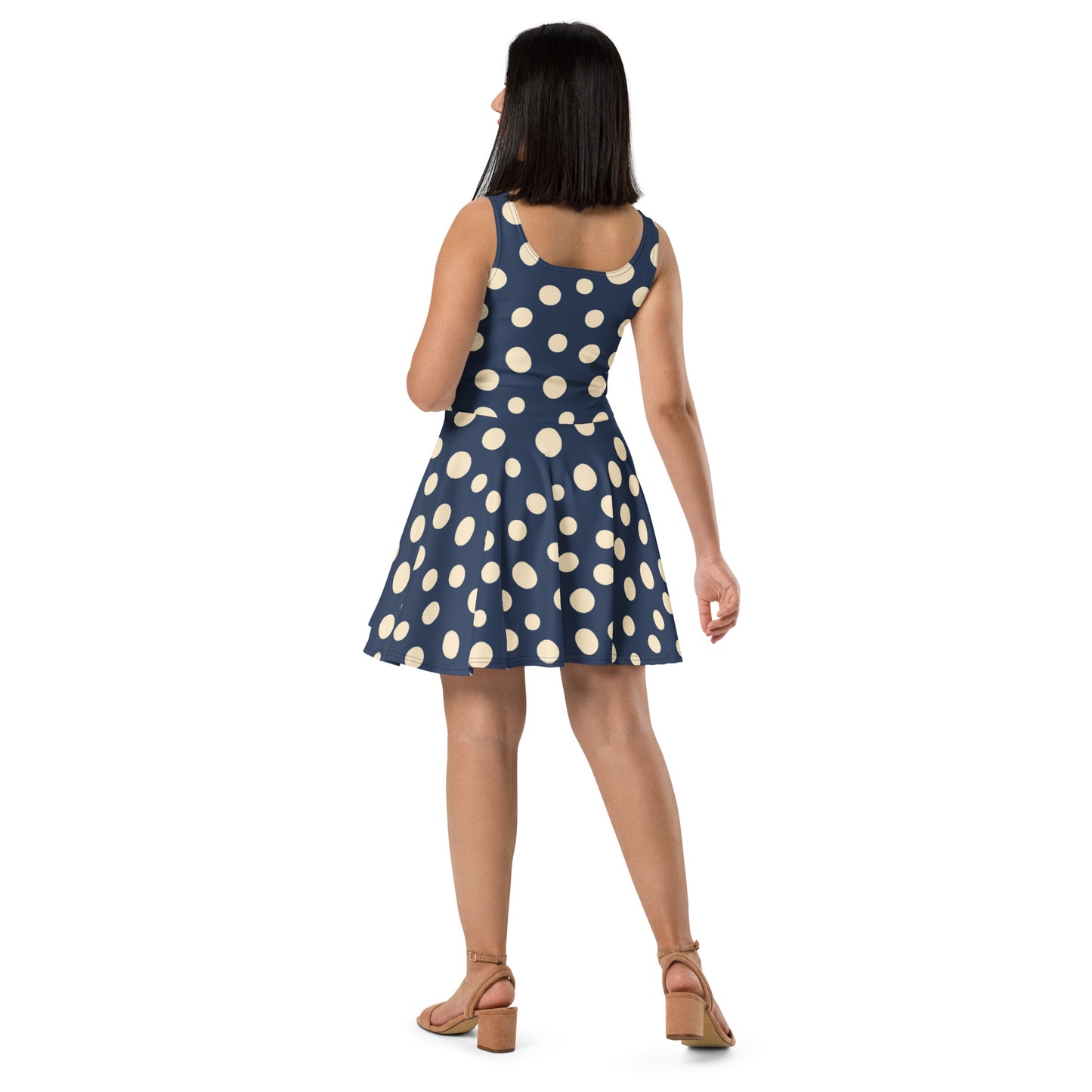 Skater Dress Polka-Dots