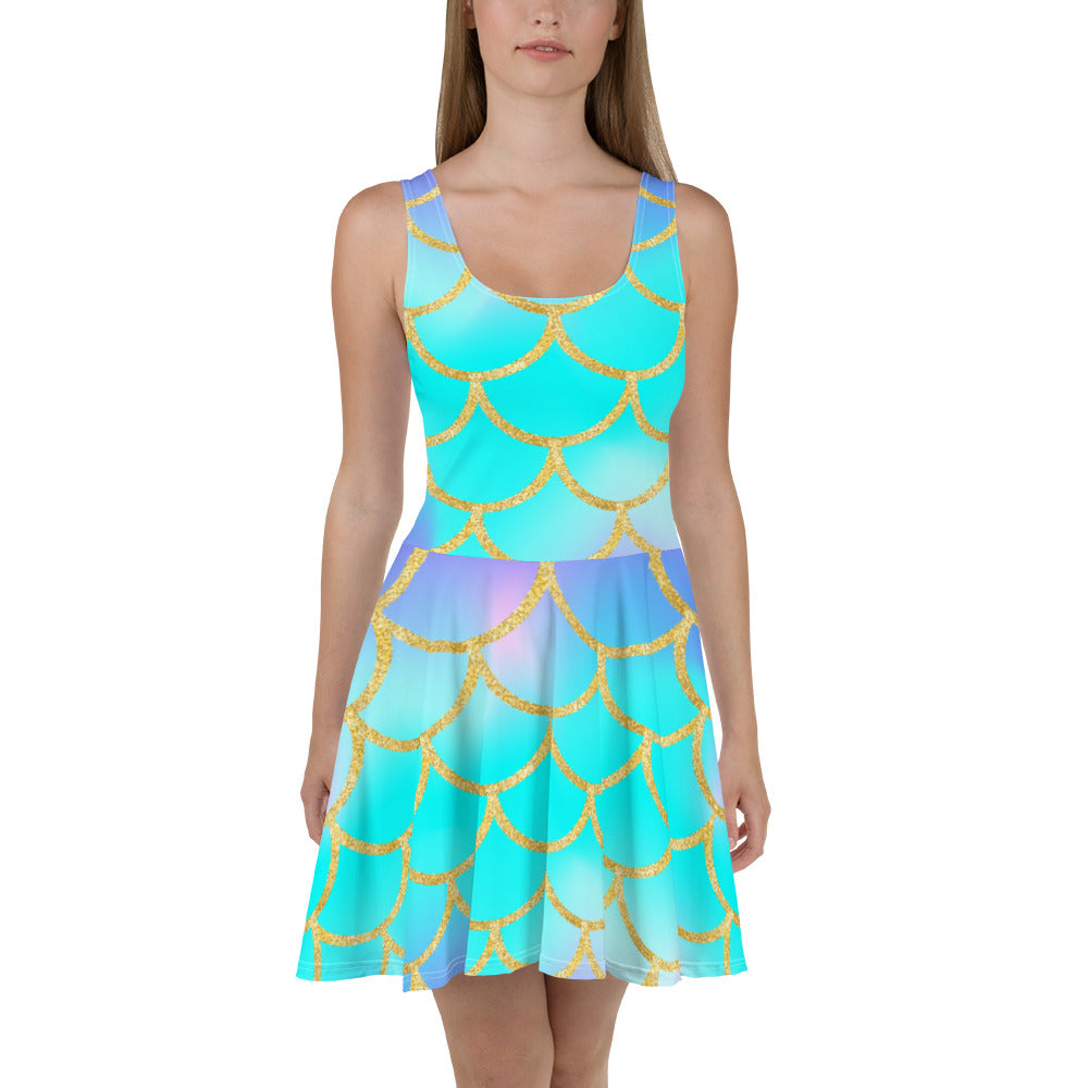 Skater Dress Mermaid