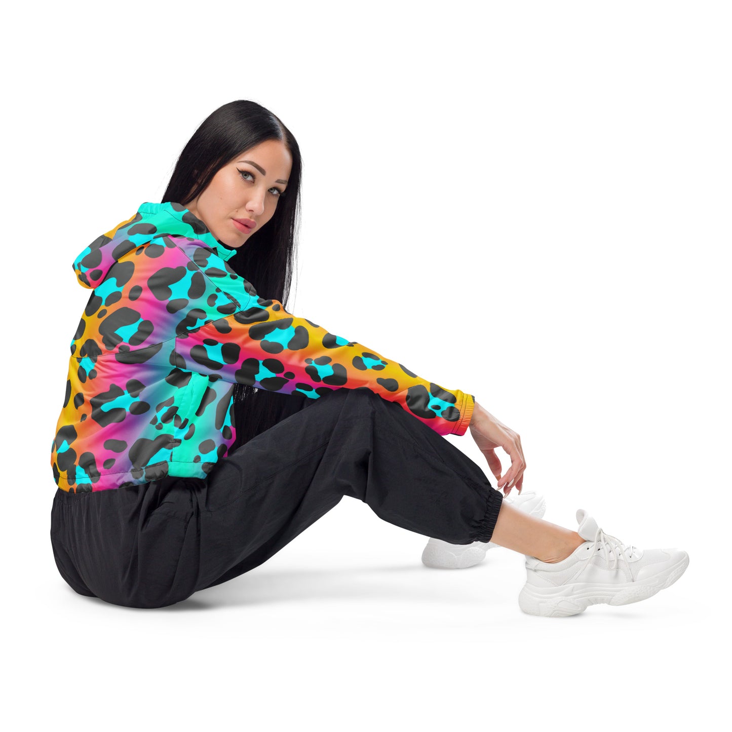 Women’s cropped windbreaker Adult/Teen Activewear