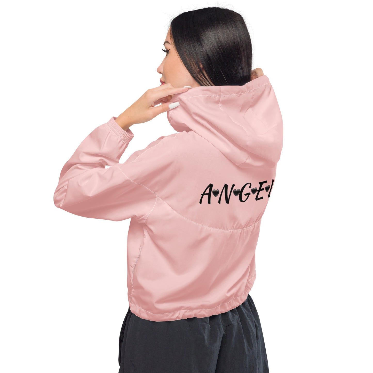 Women’s cropped windbreaker Has Matching Bottoms Sold Separate XXS to 6XL Adult/Teen Activewear