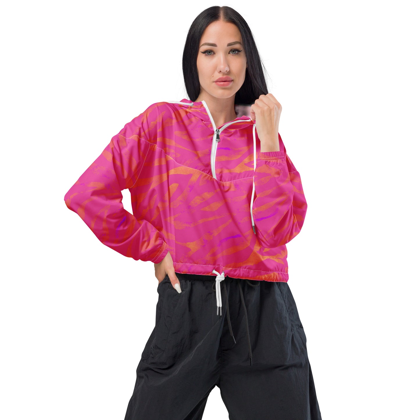 Women’s cropped windbreaker Adult/Teen Activewear