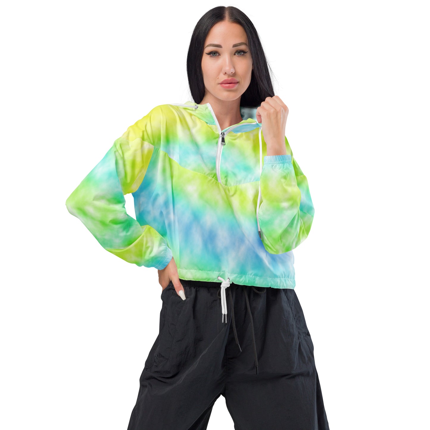 Women’s cropped windbreaker Adult/Teen Activewear