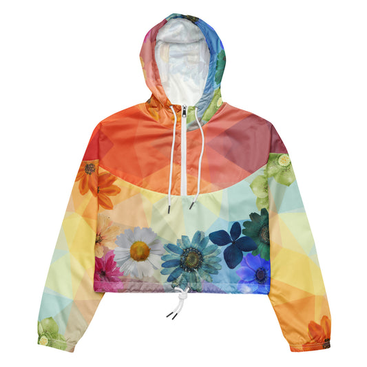 Women’s cropped windbreaker