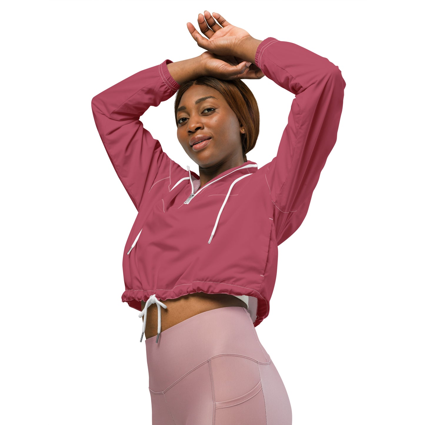 Women’s cropped windbreaker Has Matching Bottoms Sold Separate XXS to 6XL Adult/Teen Activewear