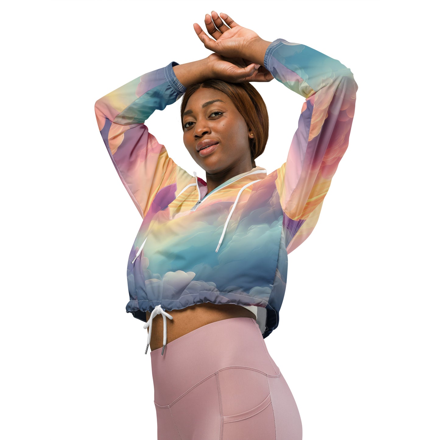 Women’s cropped windbreaker Adult/Teen Activewear