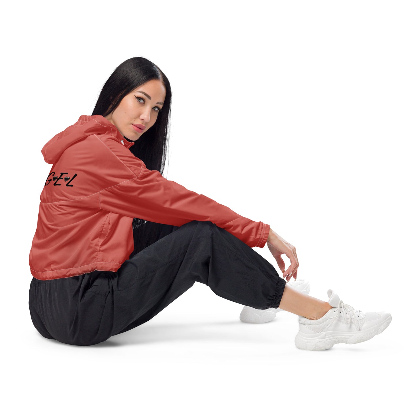 Women’s cropped windbreaker Has Matching Bottoms Sold Separate XXS to 6XL Adult/Teen Activewear