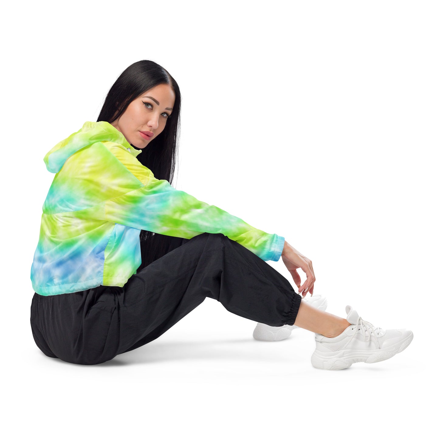 Women’s cropped windbreaker Adult/Teen Activewear