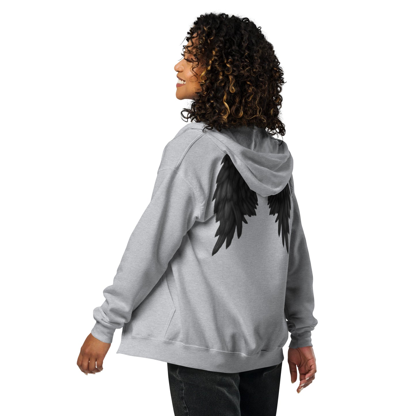 Good Quality Unisex heavy blend zip hoodie Adult/Teen Activewear