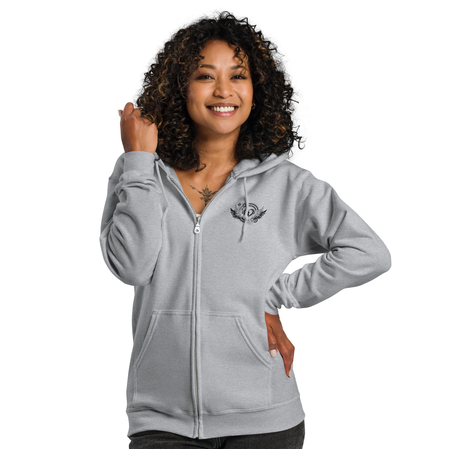 Good Quality Unisex heavy blend zip hoodie Adult/Teen Activewear