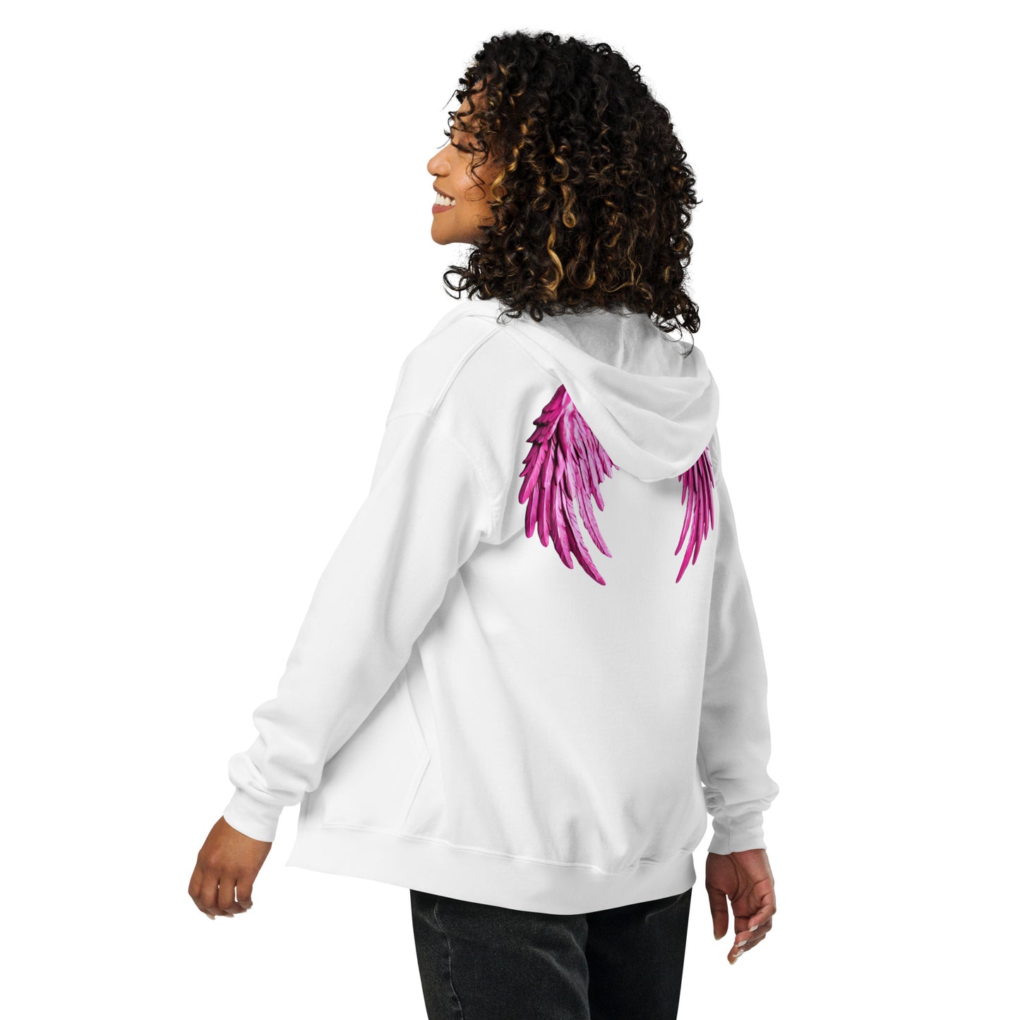 Unisex heavy blend zip hoodie Adult/Teen Activewear