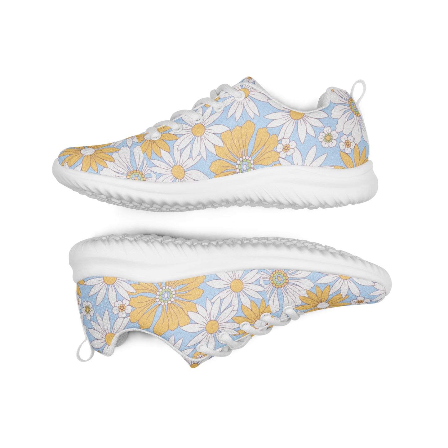 Women’s athletic shoes Sun and Sky Flower