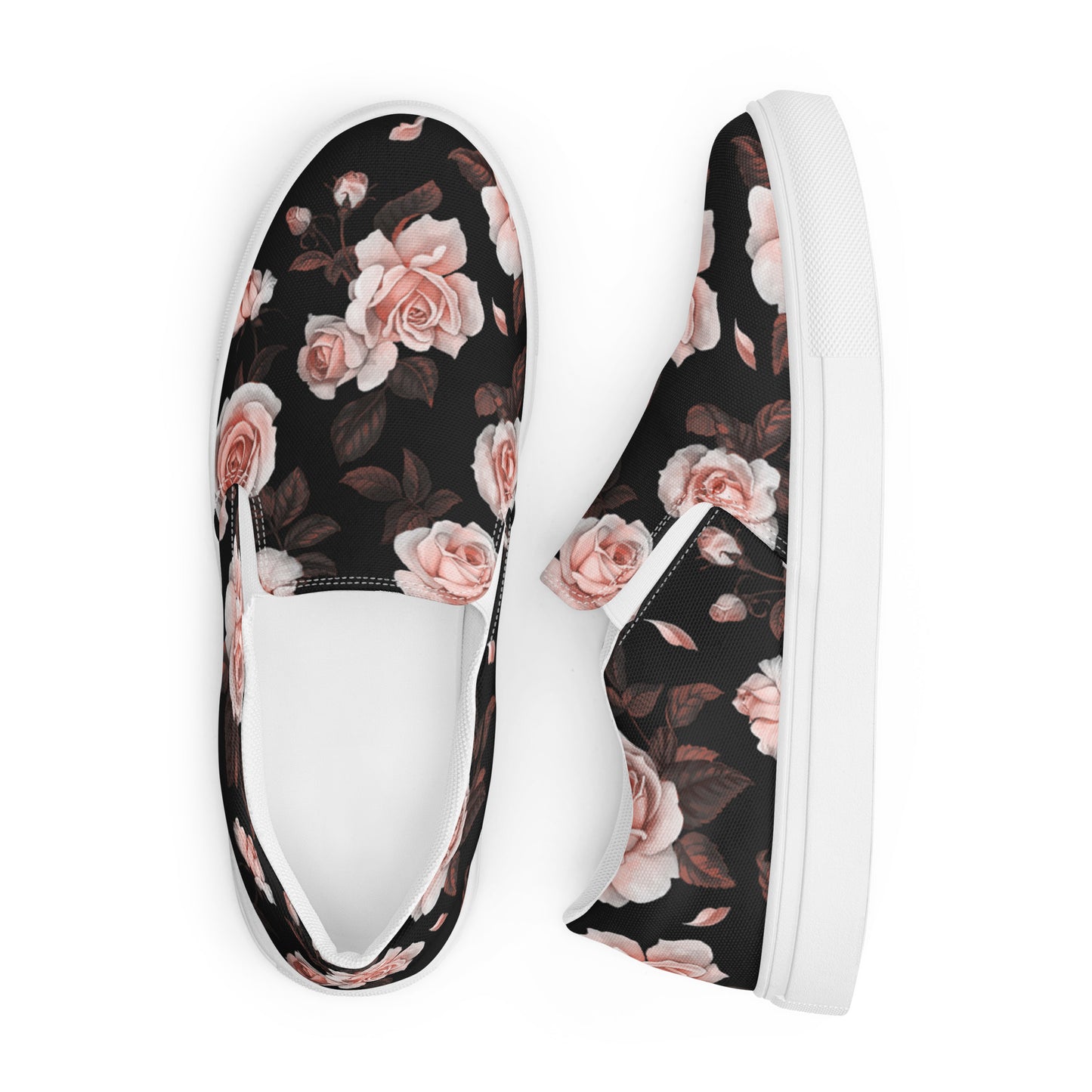 Women’s slip-on canvas shoes Roses Are Pink