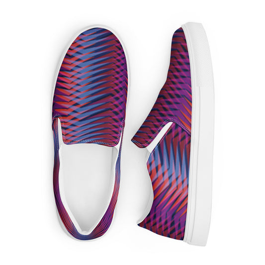 Women’s slip-on canvas shoes Spiral Maze