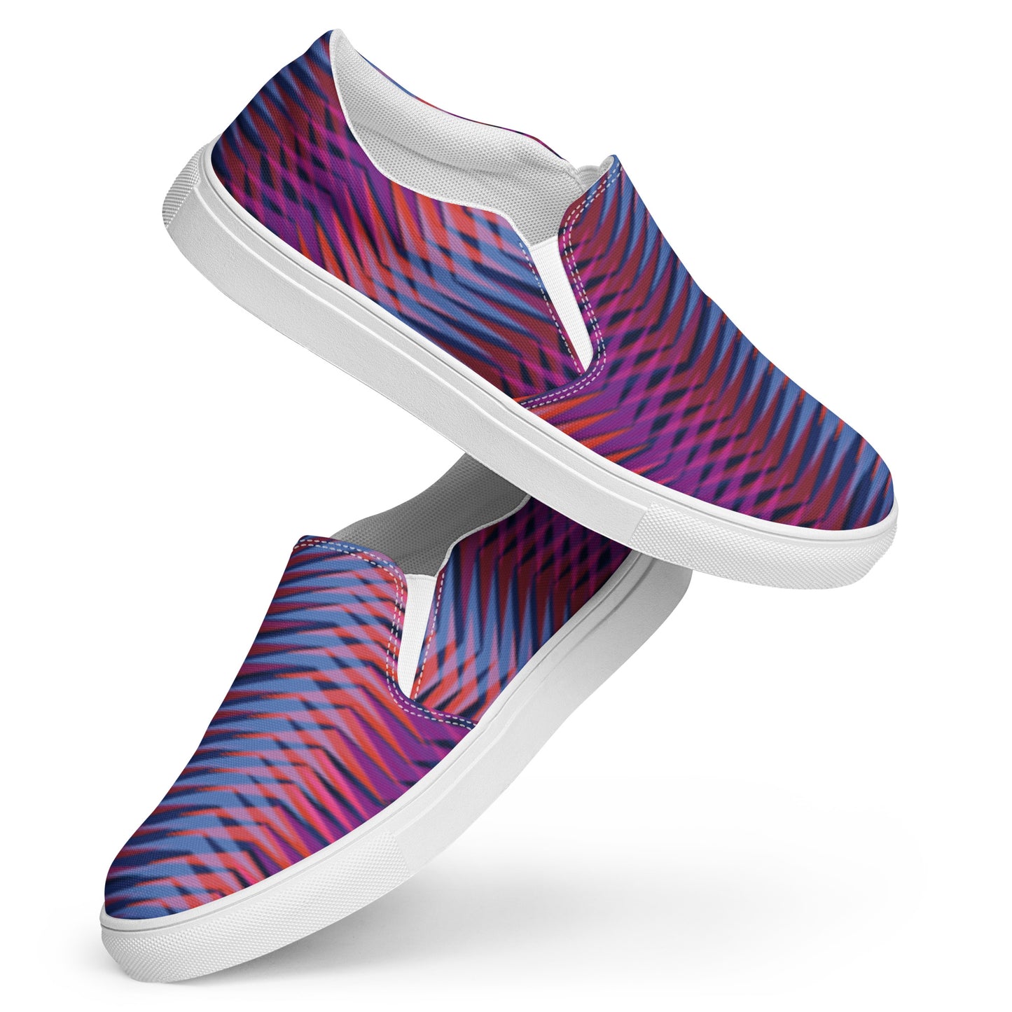 Women’s slip-on canvas shoes Spiral Maze