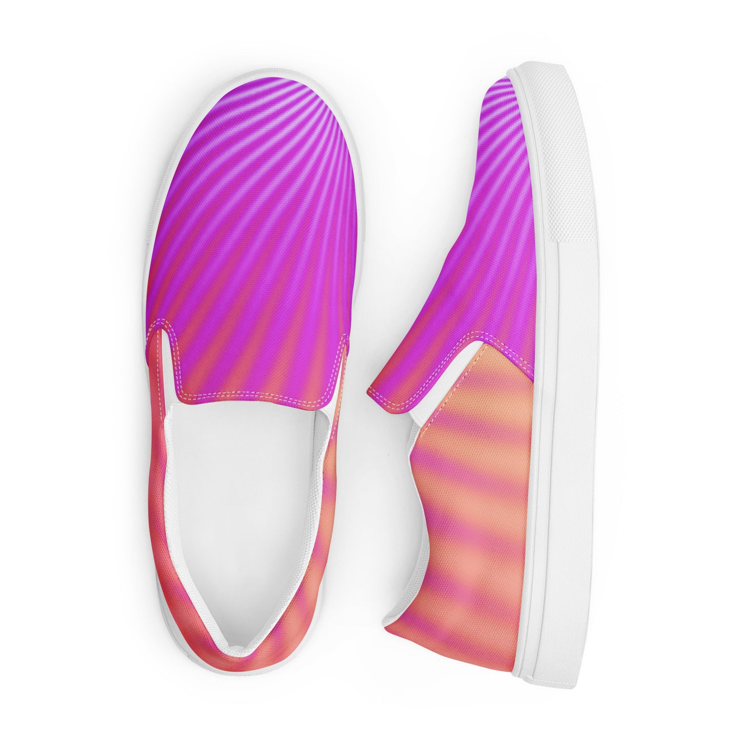 Women’s slip-on canvas shoes    Sherbert