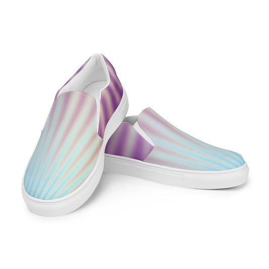 Women’s slip-on canvas shoes Purple